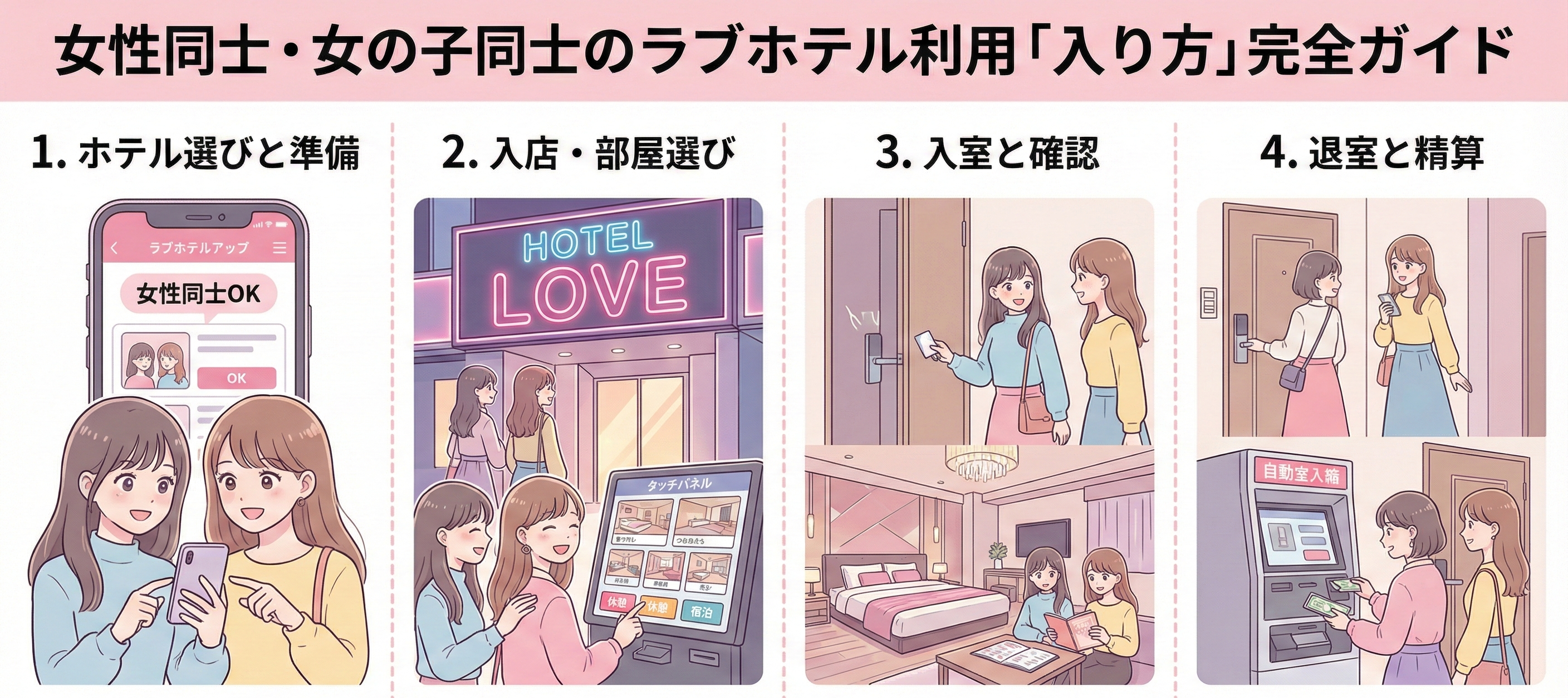 レズ風俗ラブホテルのQ＆A