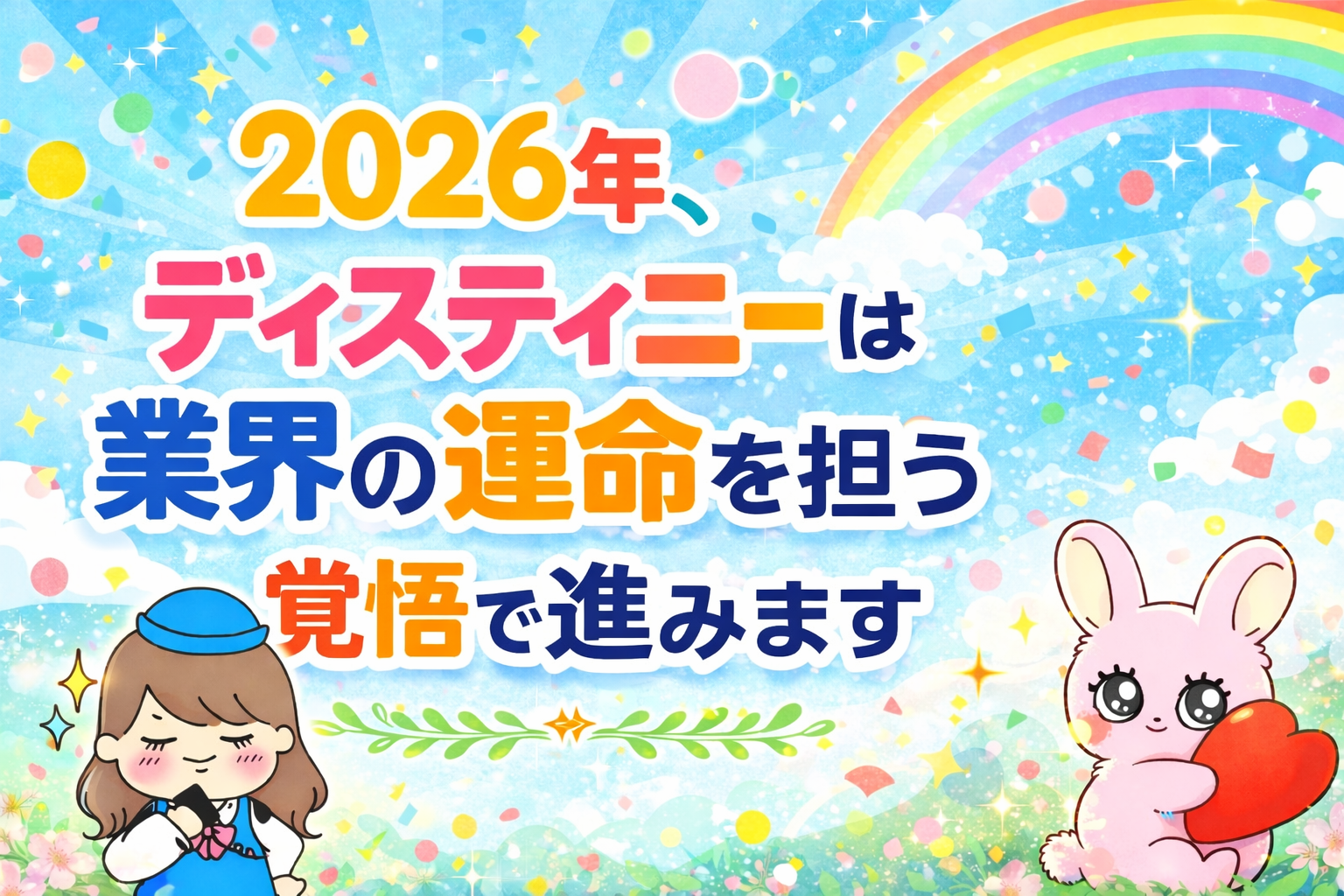 2026年、ディスティニーは業界の運命を担う覚悟で進みます