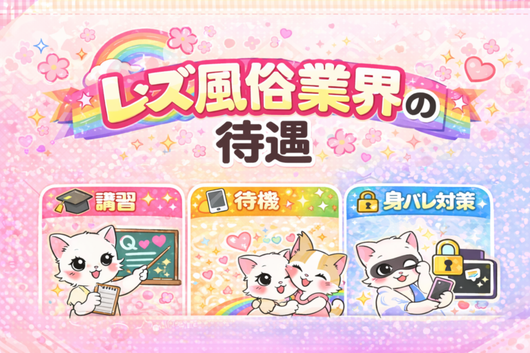 レズ風俗業界の待遇